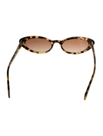 Miu Miu Cat-Eye Mirrored Sunglasses