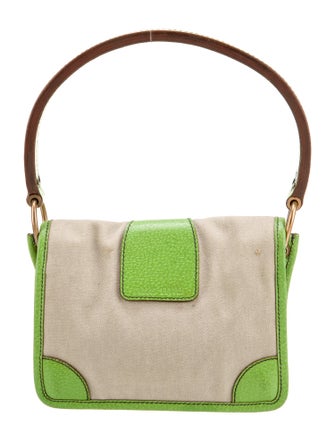 Miu Miu Canvas Crossbody Bag