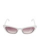 Miu Miu Cat-Eye Tinted Sunglasses