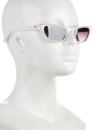 Miu Miu Cat-Eye Tinted Sunglasses