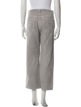 Miu Miu 2024 Wide Leg Pants