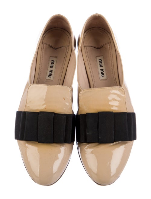 Miu Miu Patent Leather Loafers