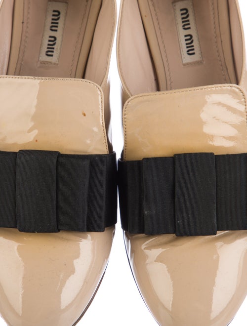 Miu Miu Patent Leather Loafers