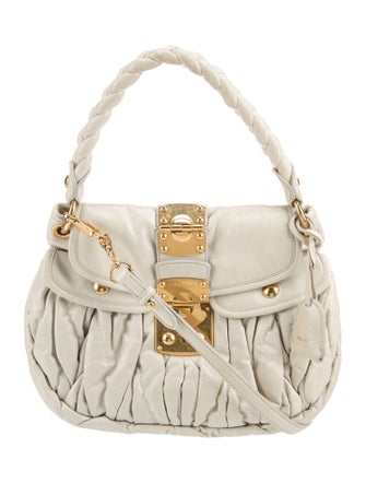 Miu Miu Leather Shoulder Bag
