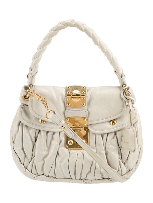 Miu Miu Leather Shoulder Bag