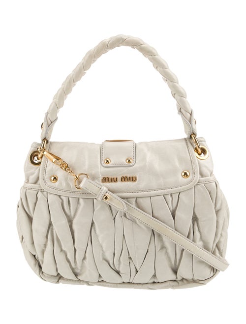 Miu Miu Leather Shoulder Bag