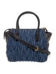 Miu Miu Denim Top Handle Bag