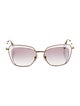 Miu Miu Cat-Eye Gradient Sunglasses