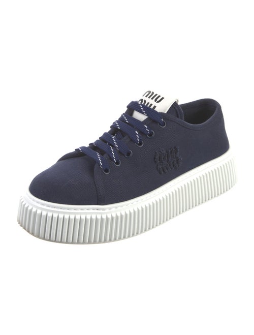 Miu Miu Canvas Sneakers