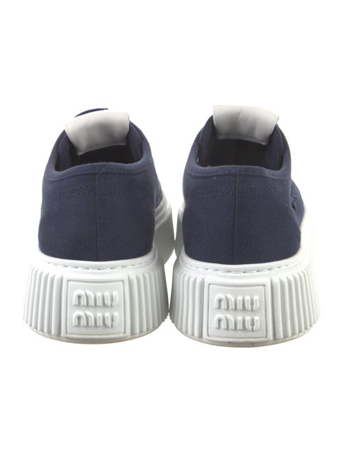 Miu Miu Canvas Sneakers
