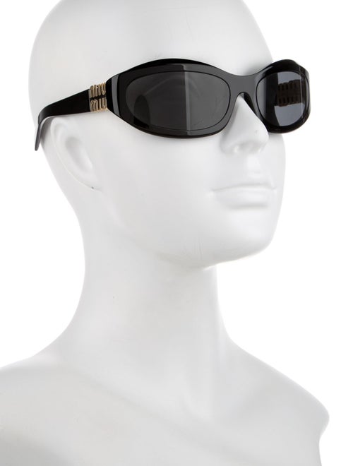 Miu Miu Oversize Tinted Sunglasses