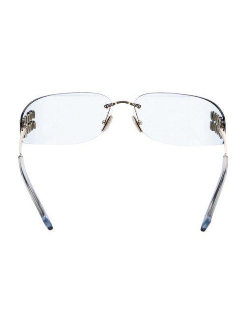 Miu Miu Shield Tinted Sunglasses