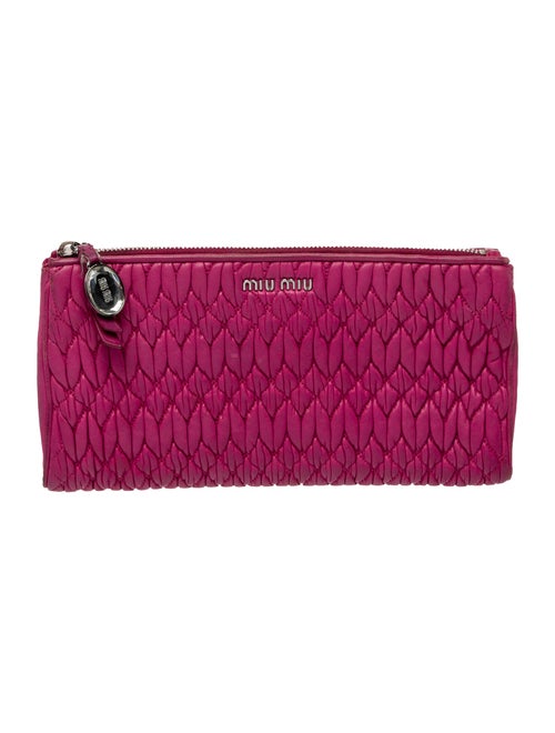 Miu Miu Leather Clutch