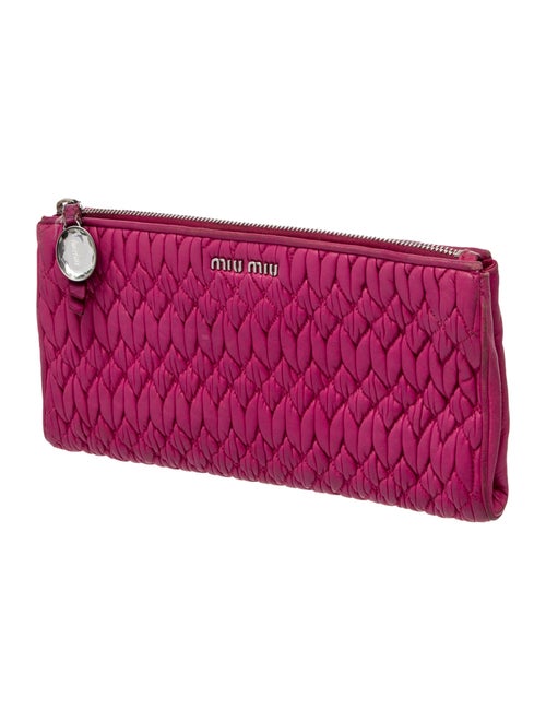 Miu Miu Leather Clutch