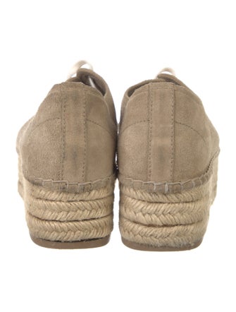 Miu Miu Suede Espadrille Sneakers