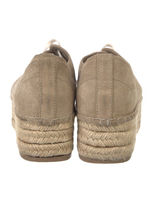 Miu Miu Suede Espadrille Sneakers