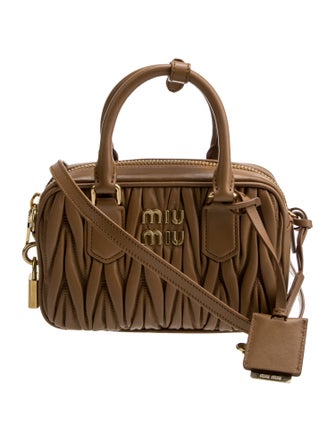 Miu Miu Lambskin Matelassé Arcadie Mini 2024