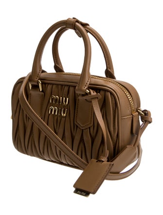 Miu Miu Lambskin Matelassé Arcadie Mini 2024