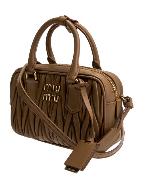 Miu Miu Lambskin Matelassé Arcadie Mini 2024