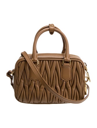 Miu Miu Lambskin Matelassé Arcadie Mini 2024