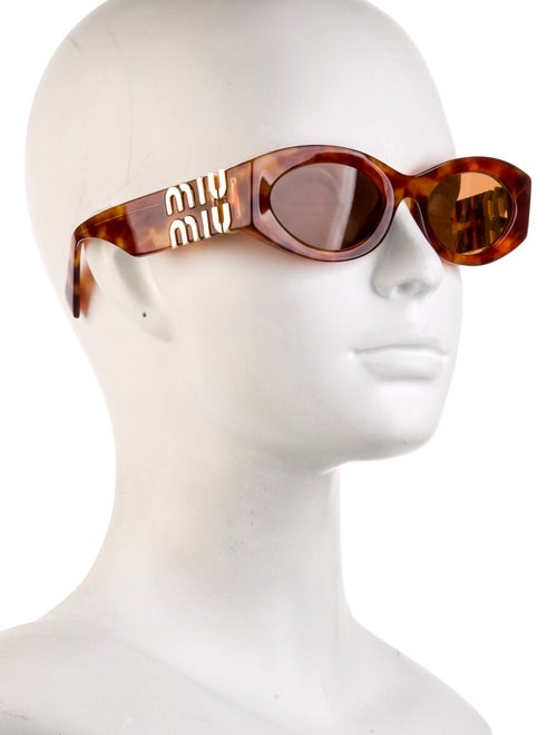 Miu Miu Cat-Eye Tinted Sunglasses