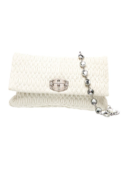 Miu Miu Leather Shoulder Bag