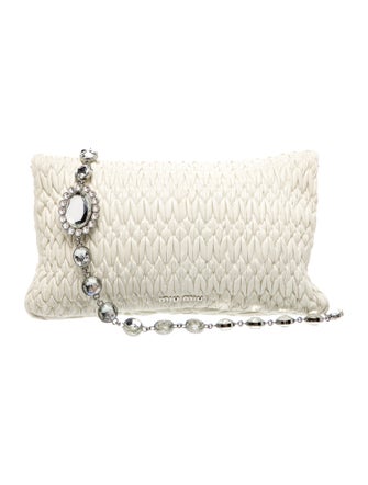 Miu Miu Leather Shoulder Bag