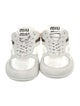 Miu Miu Mesh Striped Sneakers