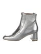 Miu Miu Leather Crystal Embellishments Boots