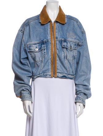 Miu Miu 2024 Upcycled Denim Jacket