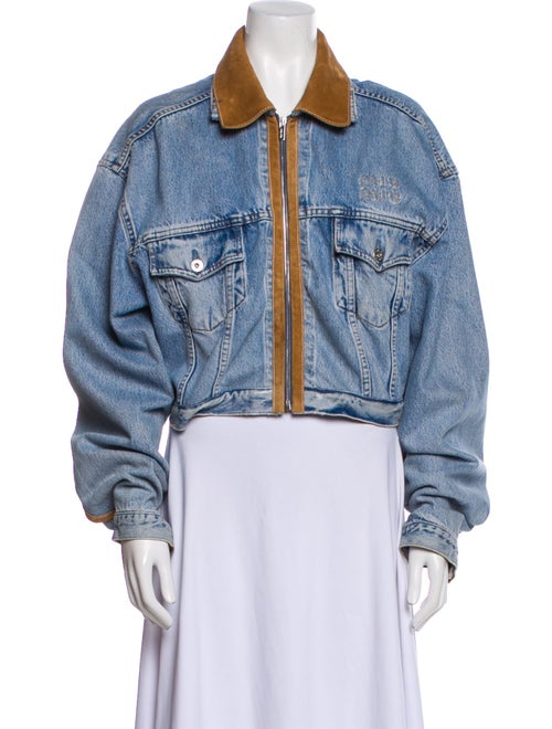 Miu Miu 2024 Upcycled Denim Jacket
