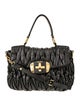 Miu Miu Leather Shoulder Bag