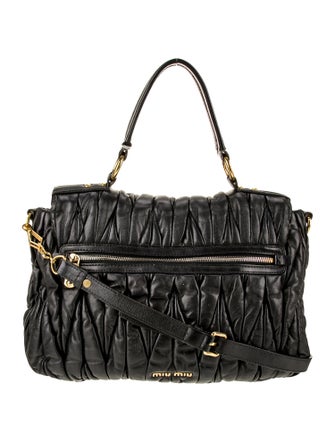 Miu Miu Leather Shoulder Bag