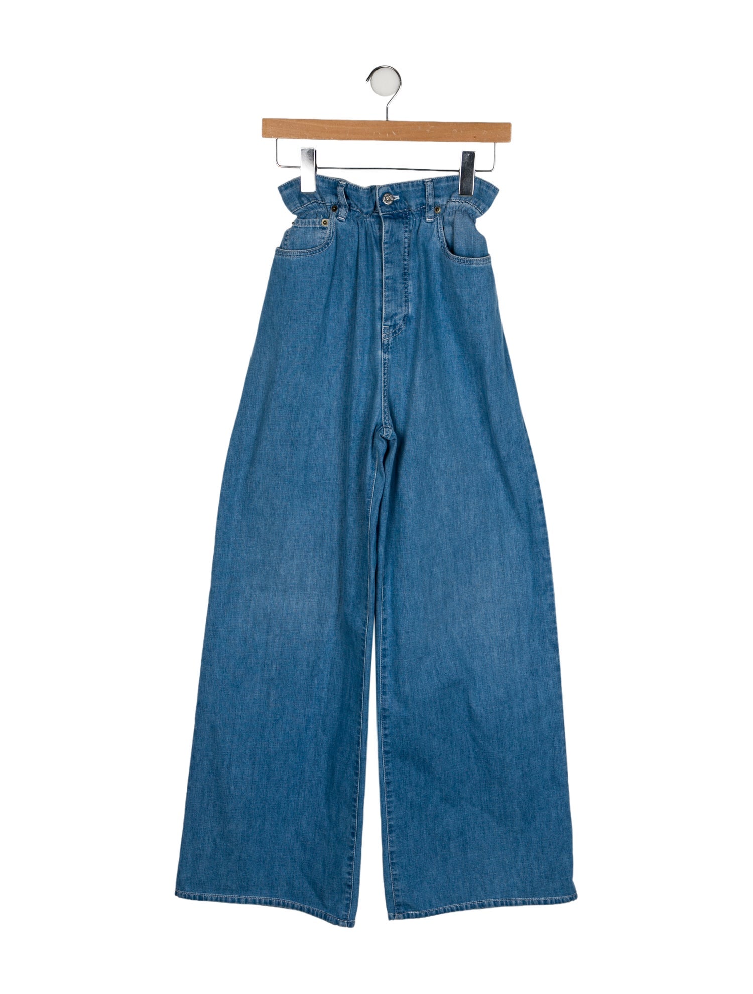 Miu Miu 2023 Wide Leg Jeans