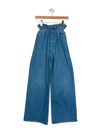 Miu Miu 2023 Wide Leg Jeans