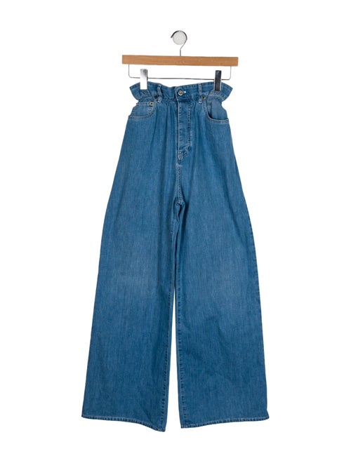 Miu Miu 2023 Wide Leg Jeans