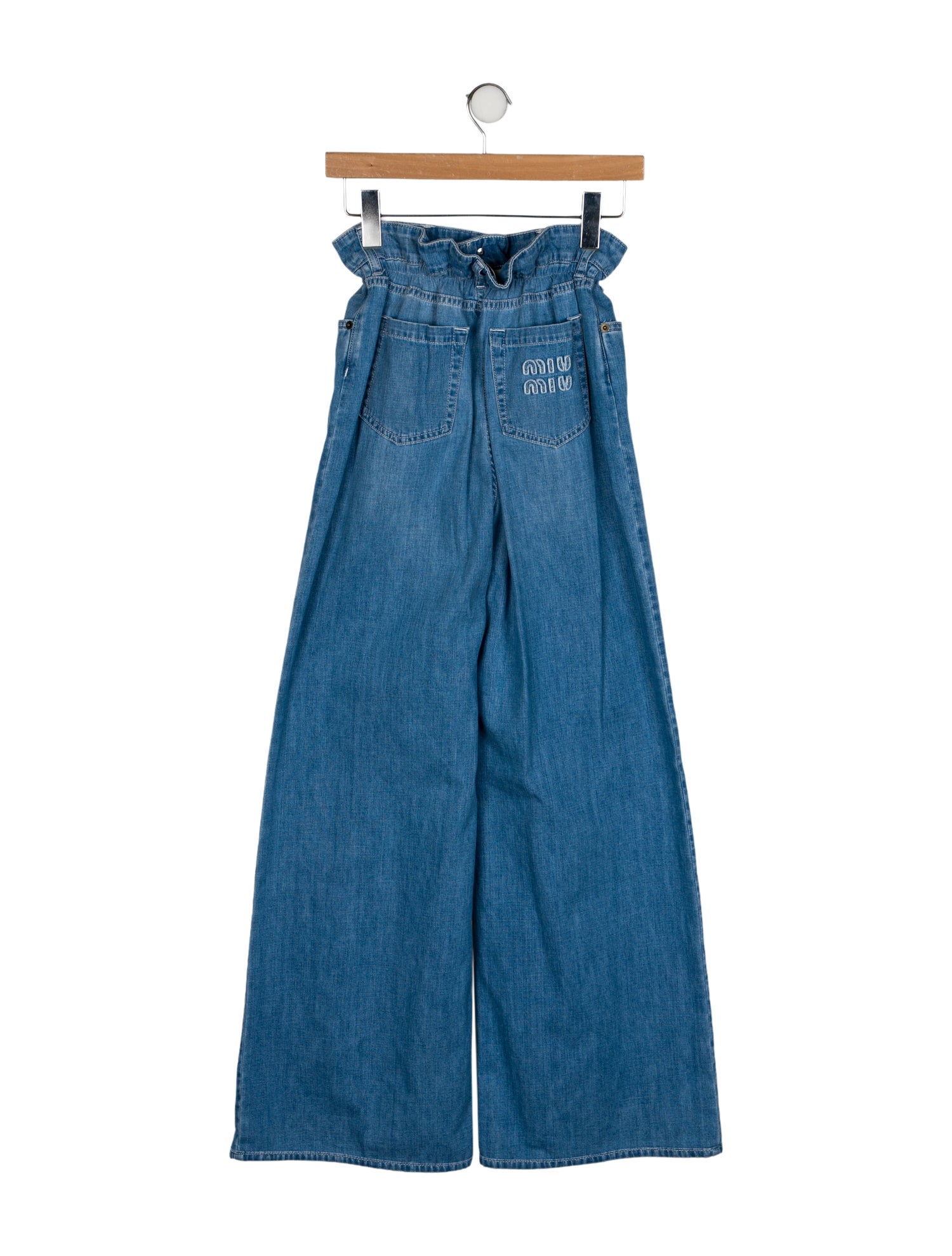 Miu Miu 2023 Wide Leg Jeans