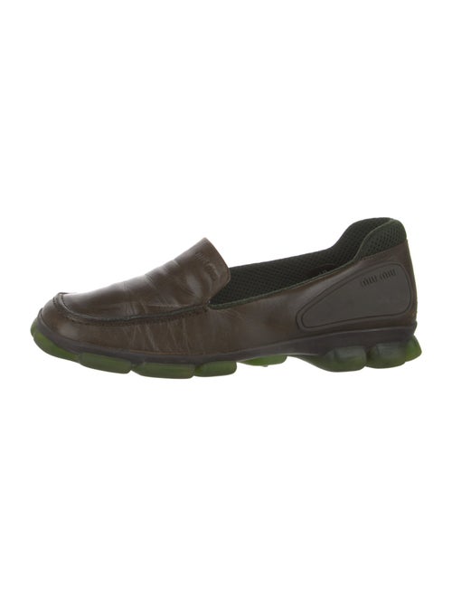 Miu Miu Leather Loafers
