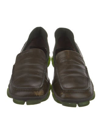 Miu Miu Leather Loafers