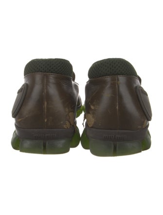 Miu Miu Leather Loafers