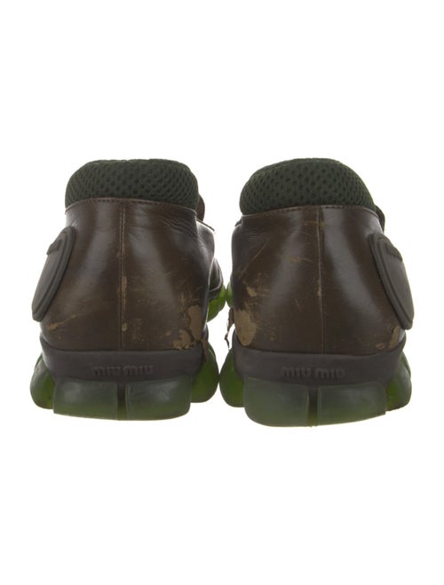 Miu Miu Leather Loafers