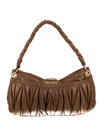 Miu Miu Leather Shoulder Bag