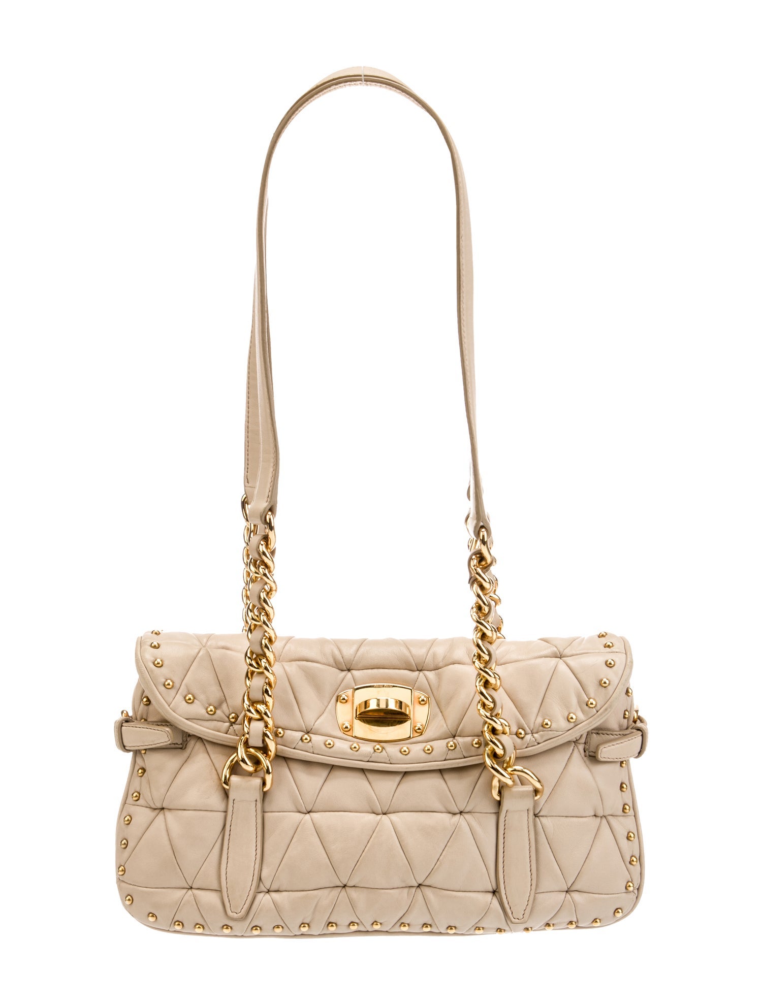 Miu Miu Leather Shoulder Bag