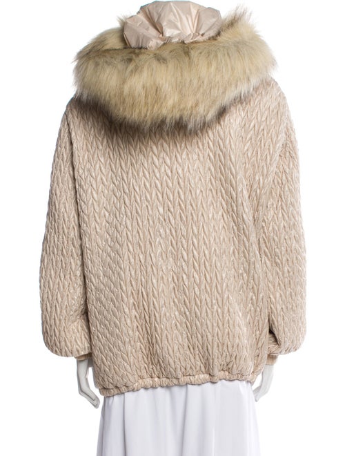 Miu Miu 2021 Nylon Faux Fur Jacket