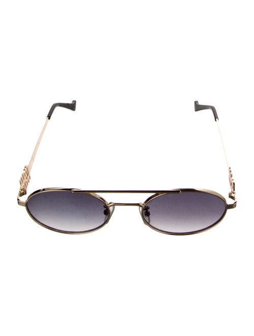 Miu Miu Round Gradient Sunglasses
