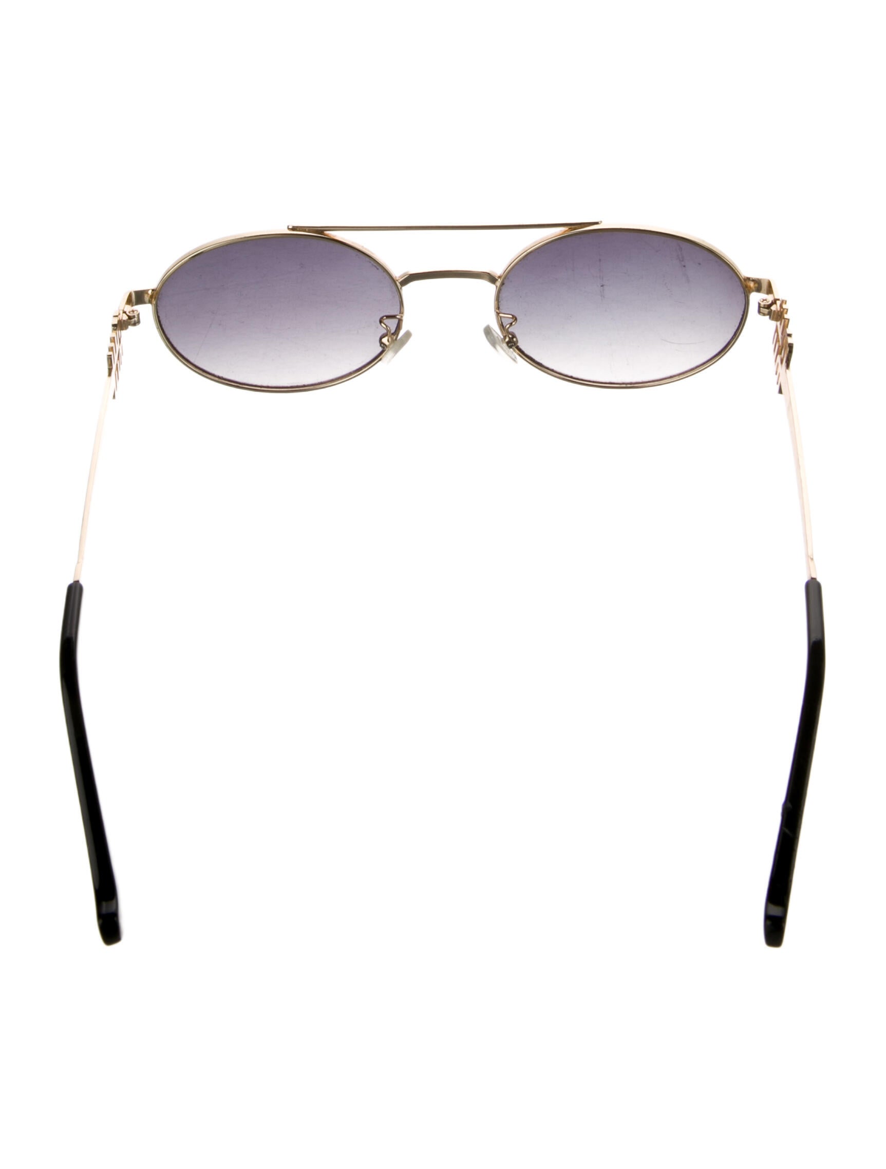 Miu Miu Round Gradient Sunglasses
