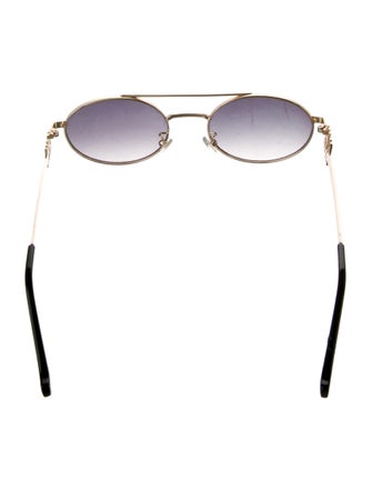 Miu Miu Round Gradient Sunglasses
