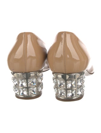 Miu Miu Late 2000's - Early 2010's Patent Leather Pumps