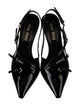 Miu Miu Patent Leather Slingback Pumps