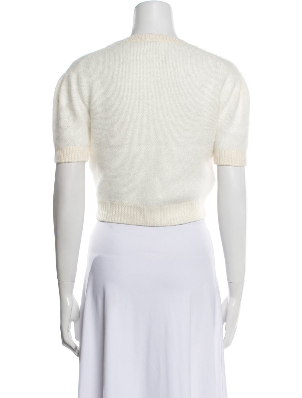 Miu Miu Angora Cropped Sweater From the 2015 Coll… - image 3
